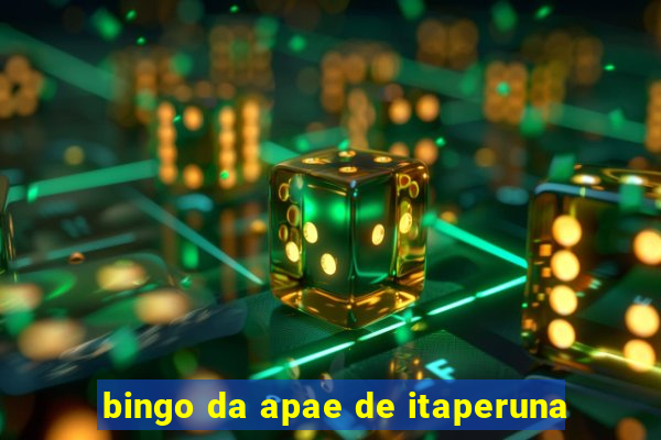 bingo da apae de itaperuna